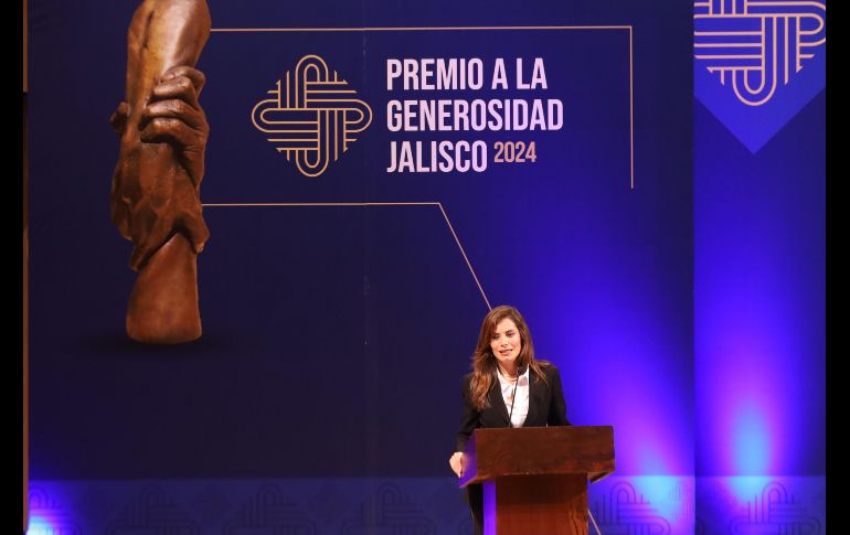 Por tercer año consecutivo el Banco de Alimentos de Guadalajara (BAM), en coordinación con el Gobierno de Jalisco, entregó el Premio a la Generosidad Jalisco en su edición 2024, con el objetivo de reconocer la labor y trayectoria de instituciones y personas que trabajan en beneficio de la sociedad civil en Jalisco. EL INFORMADOR / A. Navarro