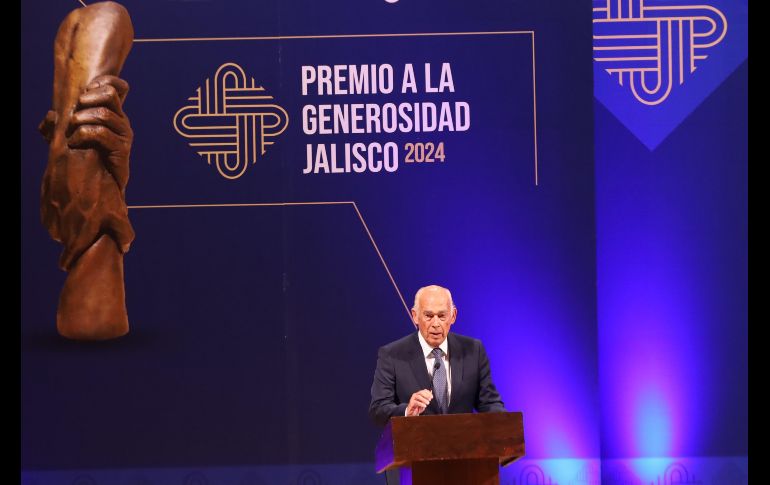 Por tercer año consecutivo el Banco de Alimentos de Guadalajara (BAM), en coordinación con el Gobierno de Jalisco, entregó el Premio a la Generosidad Jalisco en su edición 2024, con el objetivo de reconocer la labor y trayectoria de instituciones y personas que trabajan en beneficio de la sociedad civil en Jalisco. EL INFORMADOR / A. Navarro