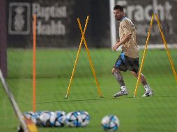 El futbolista del Ínter de Miami retorna tras lesionarse en la final de la Copa América. AP/J. Rassol