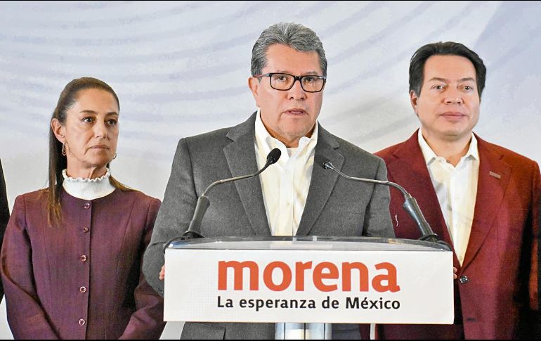 El coordinador de Morena aceptó que se redactó mal la reforma, pero asegura que tiene solución. EL UNIVERSAL
