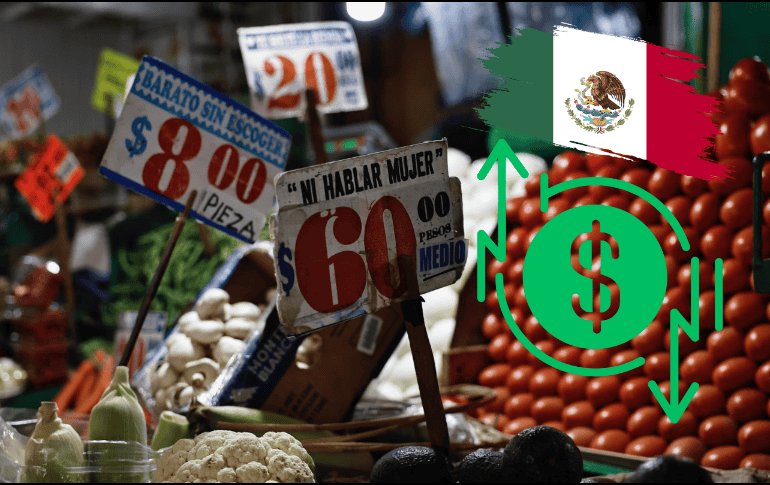 Banxico, que tiene una meta de inflación del 3 por ciento, recortó el 26 de septiembre, por segunda vez consecutiva, la tasa de interés en 25 puntos base hasta un 10.5 por ciento. EFE/ Sashénka Gutiérrez/ CANVA