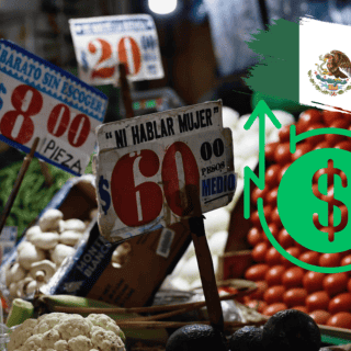 La inflación en México baja al 4.58 por ciento; hila dos meses en descenso