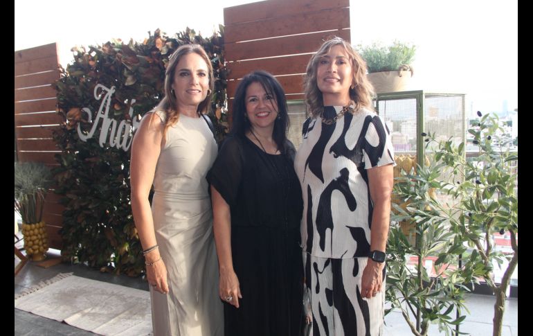 Karla de Gómez, Cecilia Araque y Martha Escalante. GENTE BIEN JALISCO/ E. Escamilla