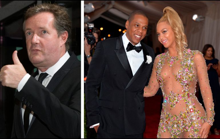 Piers Morgan pidió una disculpa a la pareja formada por Jay-Z y Beyoncé. REUTERS / AP / ARCHIVO