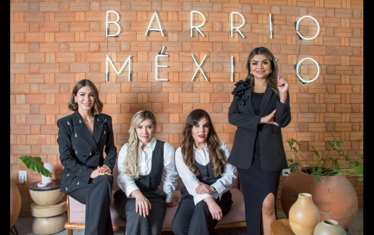 Mónica Magaña, Ingrid Coronado, Josefina López y Gabriela Cárdenas. GENTE BIEN JALISCO/ M. Rached