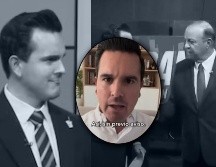 Director de la televisora entró a cuadro para notificarle a Macalpin completamente en vivo que se trataba de su último día en la empresa. X / @BereniceDiazG / @GustavoMacalpin