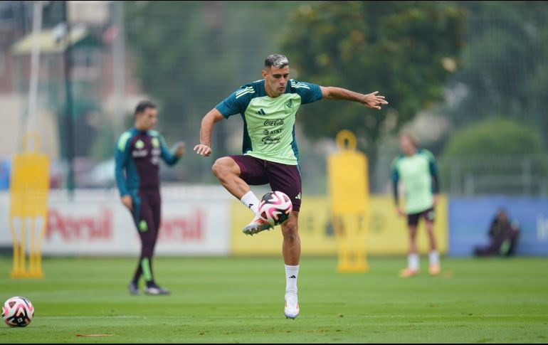 El delantero sudamericano ya ha jugado enfundado en la casaca albiceleste. IMAGO7.