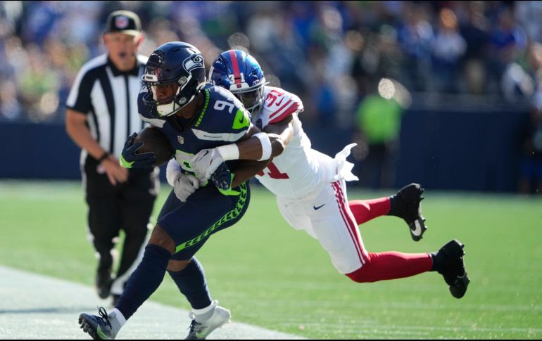 Kenneth Walker III es el corredor principal de los Seahawks. AP/L. Wasson