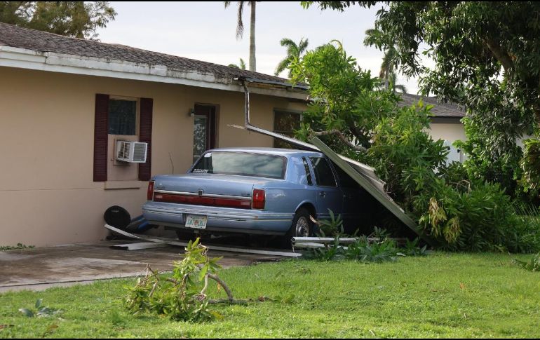 Vehículo afectado por 
