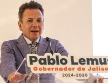 El gobernador electo inició esta mañana del 10 de octubre la presentación del Gabinete económico que lo acompañará en su administración. EL INFORMADOR / A. Navarro