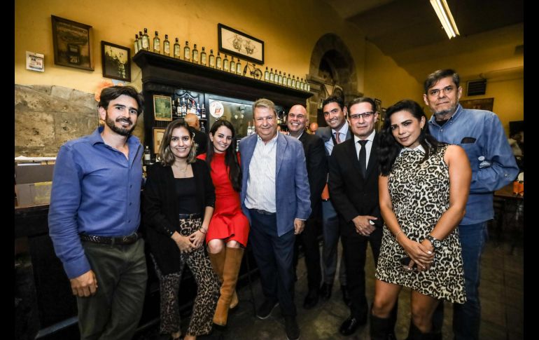 Christopher Montes, Sofía Álvarez, Patricia Gallardo, Carlos Álvarez del Castillo, Jorge Navarro, Juan Carlos Álvarez, Mario Muñoz, Paulina Rios y Jesús Palafox. GENTE BIEN JALISCO/ A. Navarro