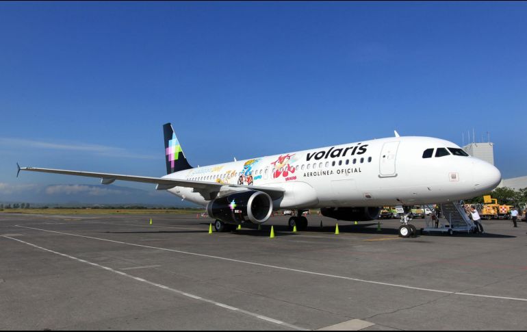 Volaris es una de las aerolíneas más importantes de México. EL INFORMADOR/ ARCHIVO