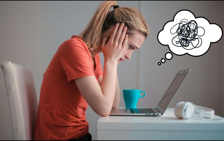 El estrés laboral puede afectar la productividad en tus funciones. ESPECIAL/Pexels