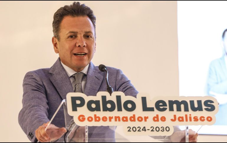 Lemus Navarro aseveró que ha sostenido ya reuniones con autoridades federales para presentar los proyectos de Infraestructura en los cuales se requerirá apoyo del Gobierno de México. EL INFORMADOR / A. Navarro