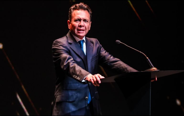 Lemus reiteró en la confianza de los votos recibidos en las urnas el pasado 02 de junio por las y los jaliscienses. EL INFORMADOR/ A. Navarro.