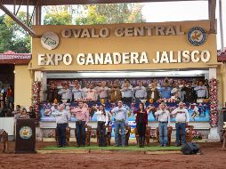 Esta tarde se inauguró la 60° edición de la Expo Ganadera en sus instalaciones, ubicadas en la calzada Huascato número 915, en la colonia El Álamo, en el municipio de Tlaquepaque. EL INFORMADOR / H. Figueroa