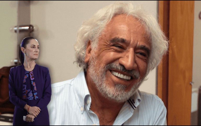 El actor Rafael Inclán descartó cualquier encuentro con Claudia Sheinbaum. EL INFORMADOR / ARCHIVO