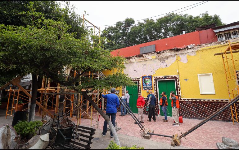 “La mayoría ya están reubicados, algunos tienen otro tipo de ingresos”, declaró Manuel Talamantes Michel, presidente de la Unión de Propietarios de El Parián. EL INFORMADOR / H. FIGUEROA