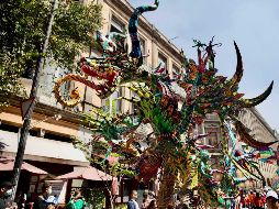 Creador de los alebrijes, dvirtió sobre la creciente piratería de estas obras de arte popular. SUN / ARCHIVO