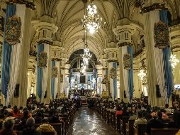 La misa para despedir a la Virgen de Zapopan en la Catedral Tapatía fue presidida por el obispo auxiliar de Guadalajara. EL INFORMADOR/ A. Navarro