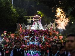 Se espera que cerca de las 11:30 horas, la Virgen de Zapopan llegue a la Basílica. EL INFORMADOR / A. Navarro