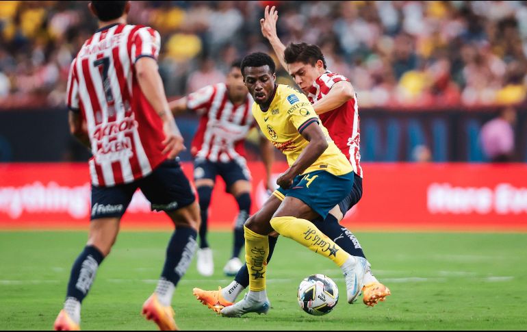 Se vivió la séptima edición del enfrentamiento entre el Guadalajara y las Águilas en el año. X/ @ClubAmerica.