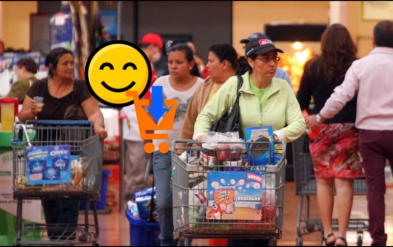 En este supermercado se encuentran los precios más bajos del mercado en Jalisco para la adquisición de la canasta básica. EL INFORMADOR / ARCHIVO