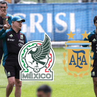 La Seleccion Mexicana avanza para cerrar juego amistoso con un club argentino