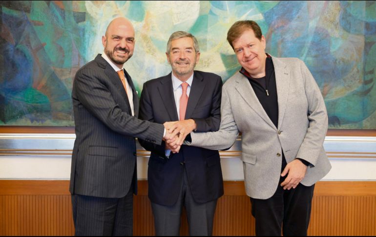 Daniel Karam, Juan Ramón de la Fuente y Elías Achar Levy abogan por la paz en la región. ESPECIAL