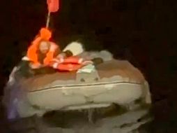 Mikhail Pichugin pesaba apenas 50 kilogramos al momento de su rescate. AP/Fiscalía de Transportes del Remoto Oriente en Rusia