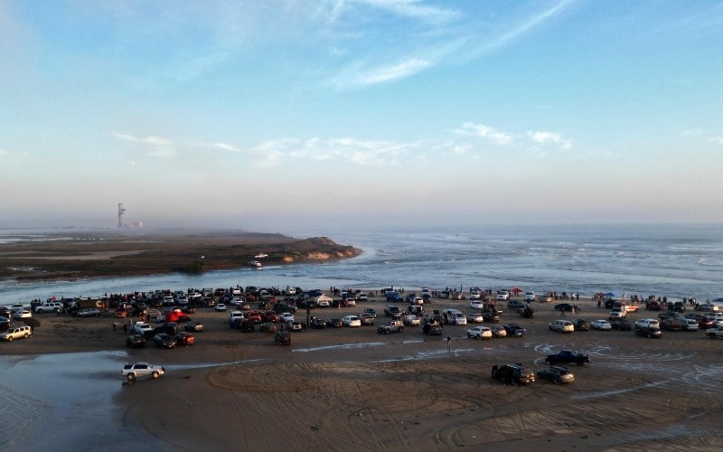Con el río Bravo como frontera natural, la Playa Bagdad limita al norte con la ciudad de Brownsville, Texas. AFP / ARCHIVO