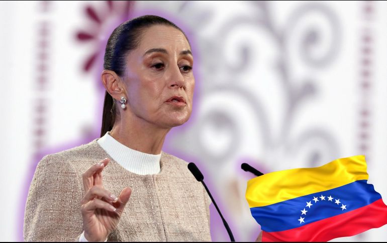 Aunque no reconoció de forma expresa la reelección de Nicolás Maduro como presidente, Sheinbaum no detalló su posición. ESPECIAL, EFE / M. Guzmán