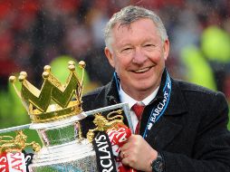 Alex Ferguson, que estuvo 26 años en el Manchester United y ganó 38 trofeos en ese tiempo, dejó el equipo en 2013. EFE / ARCHIVO