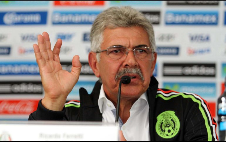 Durante una reciente emisión de Futbol Picante, de la cadena de ESPN, Ferretti señaló que le pidieron llamar a jugadores al Tricolor. NTX/ARCHIVO