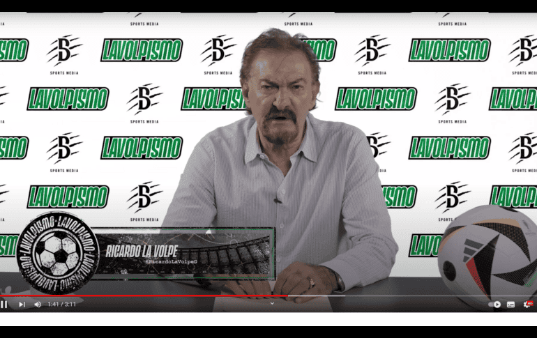 Ricardo La Volpe anunció cuál será el próximo club en el que preste sus servicios de entrenador. ESPECIAL / YouTube Lavolpismo