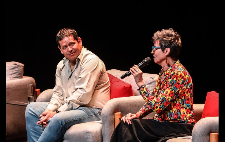 La Universidad de Guadalajara llevó a cabo la mesa de diálogo “Del boom al trash: nuevas narrativas latinoamericanas”, que tuvo la participación de escritoras y escritores de distintos países latinos. EL INFORMADOR / A. Navarro