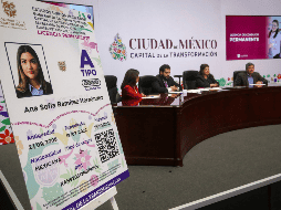 Presentación de la Licencia de Conducir Permanente por parte de Clara Brugada, Jefa de Gobierno de la Ciudad de Mexico.SUN