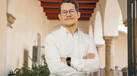 El director de Cultura de Guadalajara cuenta con una amplia trayectoria en el sector; posó para esta casa editorial desde el Museo de la Ciudad de Guadalajara. EL INFORMADOR/ H. Figueroa