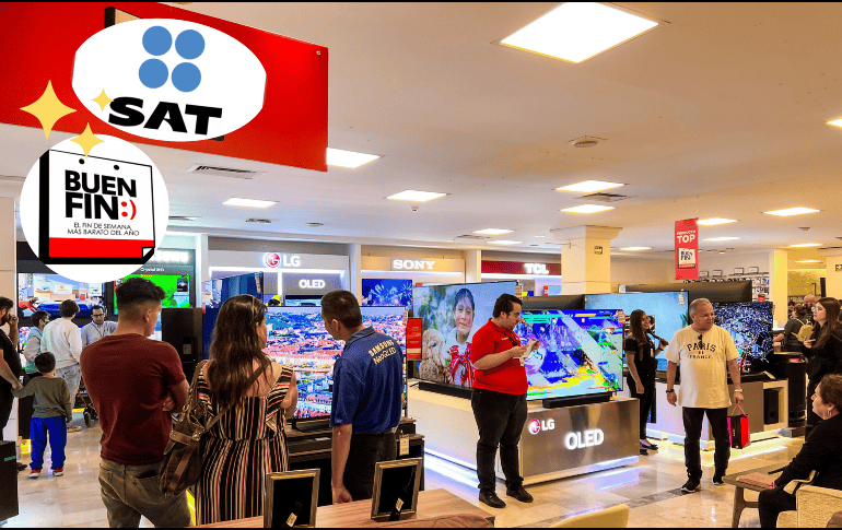 El Servicio de Administración Tributaria (SAT), realizará durante este Buen Fin 2024 devoluciones a usuarios de por lo menos dos bancos. EL INFORMADOR / ARCHIVO