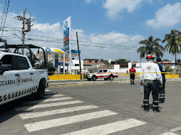 La tarde de este miércoles se logró identificar que el derrame está relacionado con la gasolinera que opera en la cabecera municipal. X/@PC_Colima