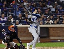 Shohei Ohtani conectó un cuadrangular de tres carreras. EFE/C. Gunther