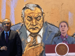 Genaro García Luna fue sentenciado ayer a más de 38 años en Estados Unidos por su relación con la delincuencia organizada; Sheinbaum opina sobre el funcionario de Calerón. EFE  / J. Rosenberg / SUN / EL INFORMADOR / ARCHIVO