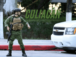 En un lapso de seis días, una fuerza adicional de 950 elementos militares, de las Fuerzas Especiales y de la Guardia Nacional han arribado a Culiacán, Sinaloa. AFP / ARCHIVO