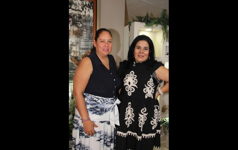 Alicia Estrada y Susana Gómez. GENTE BIEN JALISCO/ E. Escamilla