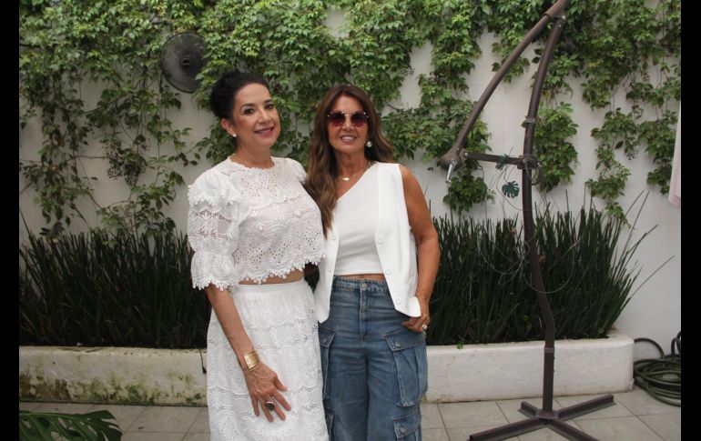 Laura Sáenz y Carola Sandoval. GENTE BIEN JALISCO/ E. Escamilla