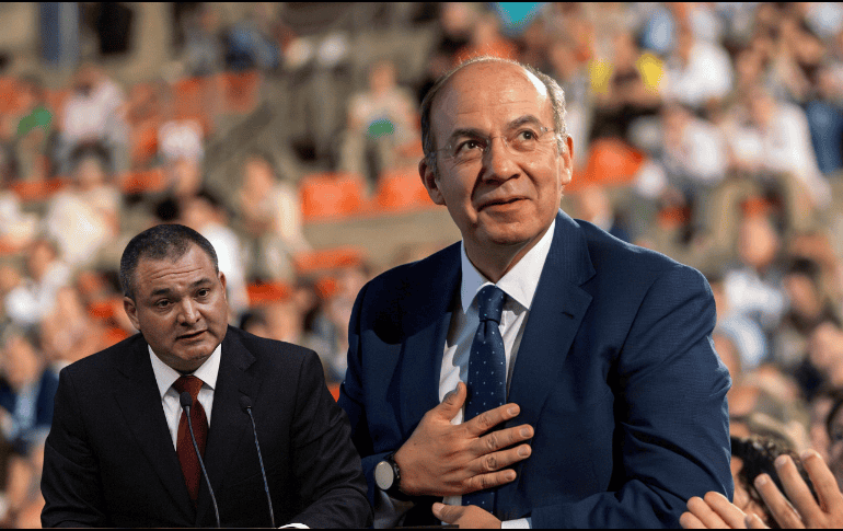 Genaro García Luna, quien fue secretario de seguridad durante el sexenio de Felipe Calderón, fue condenado a 38 años de prisión por diferentes delitos; entre ellos, nexos con el narcotráfico. EFE/ ARCHIVO/ ESPECIAL