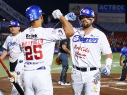 Julián Ornelas fue la figura del juego con un jonrón y un doble, cuatro carreras producidas y una anotada. CORTESÍA/Charros de Jalisco