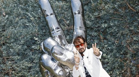El ex baterista de The Beatles celebró su cumpleaños durante su campaña anual “Peace And Love”, en Beverly Hills, California, el pasado 7 de julio de 2024. AFP