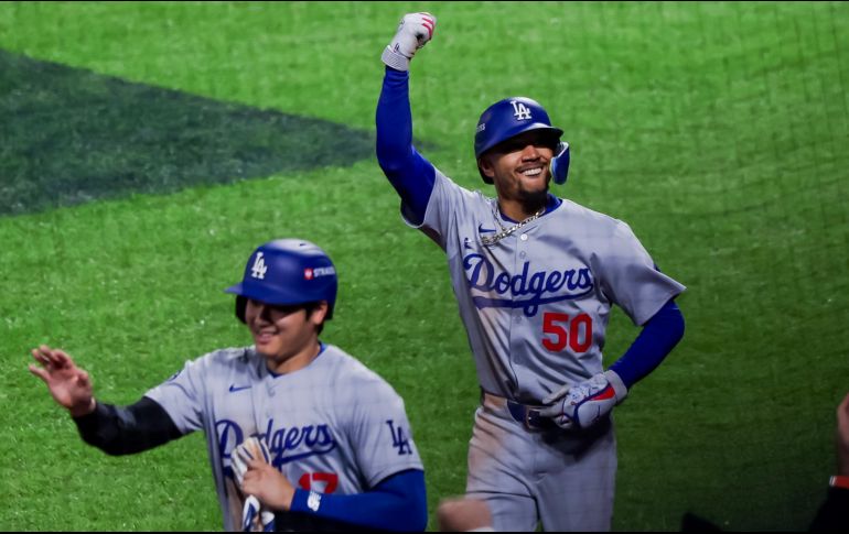Shohei Ohtani y Mookie Betts se encendieron. EFE/S. Yenesel