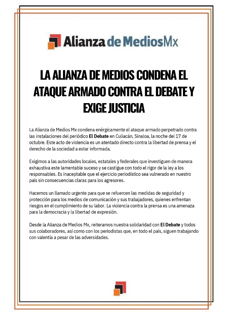 ALIANZA DE MEDIOS&nbsp;